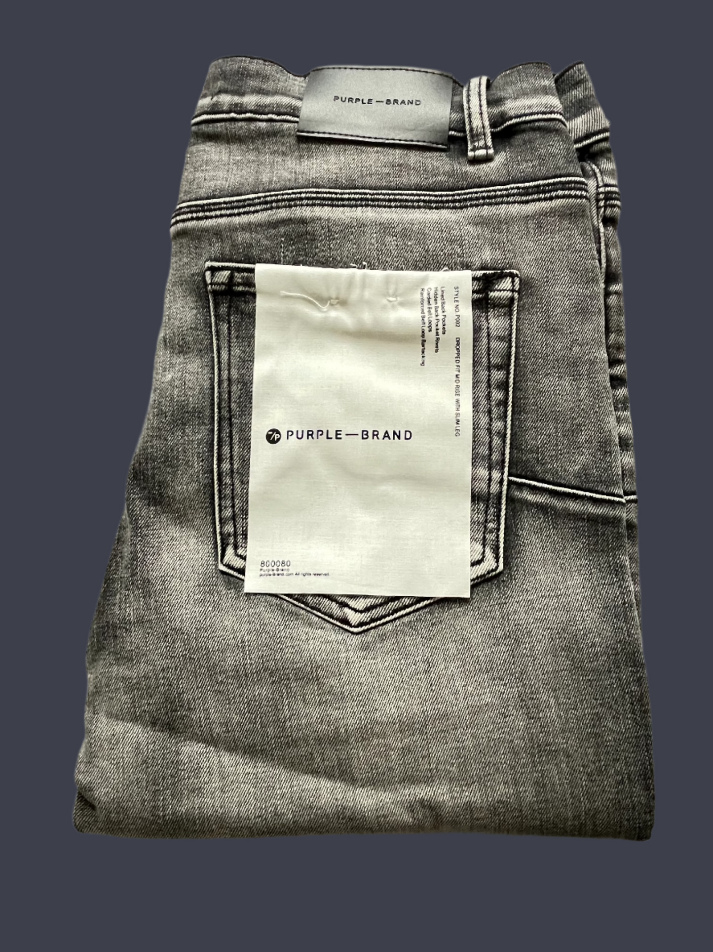 Black-washed-off Stylish Denim
