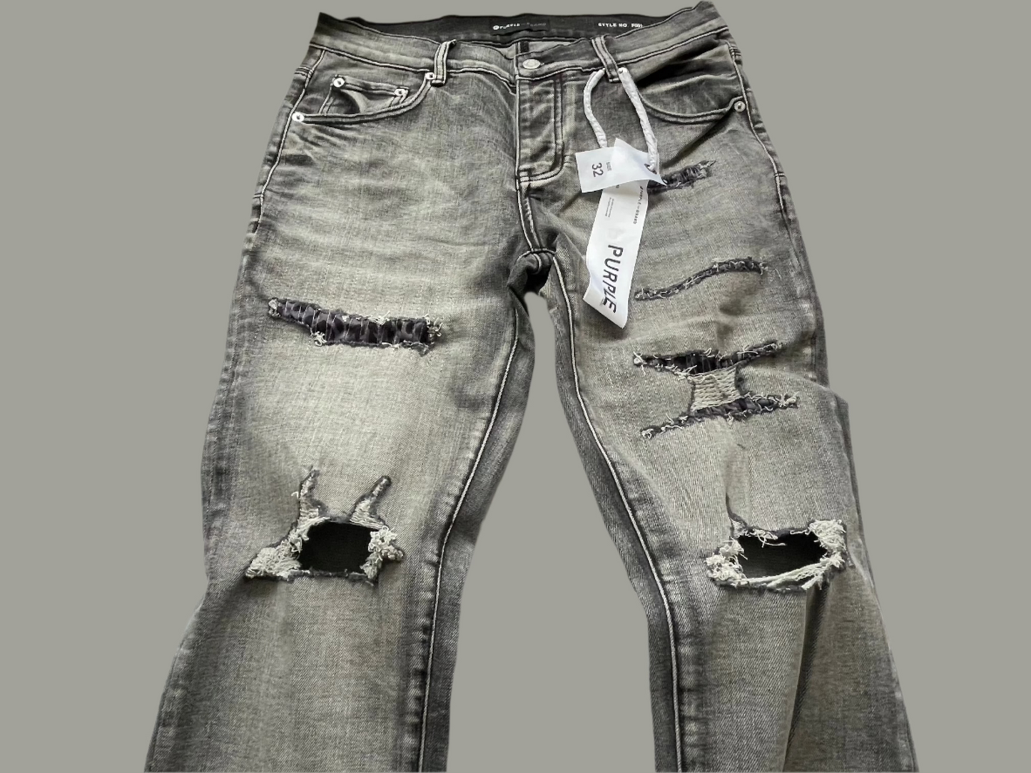 Black-washed-off Stylish Denim