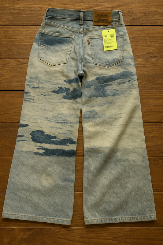 Arty Vibes Quality Baggy Denim